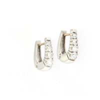 Orecchini Lorenza Gioielli Donna Orecchino A Scatto in Argento Zirconia 265943 - 265943